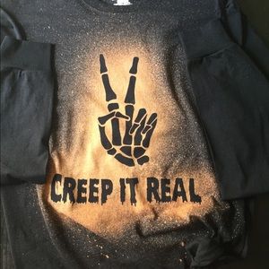 Creep it Real One of a kind shirt